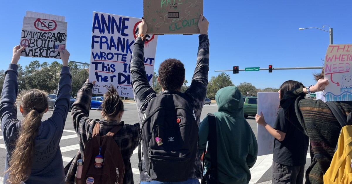 Central Florida student walkouts continue over immigration enforcement, despite threats of suspension